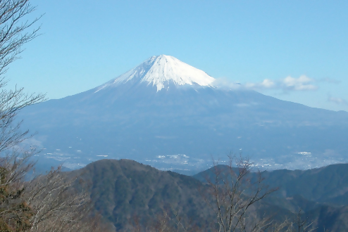 真富士山からの景色