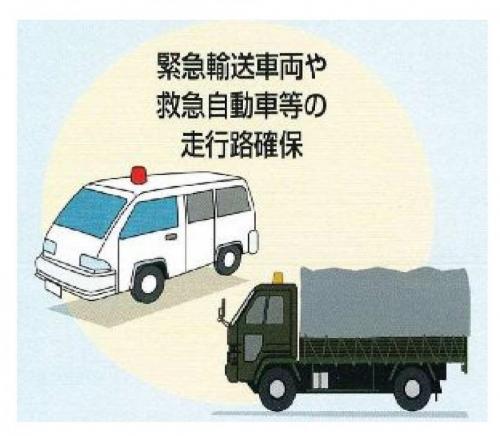 災害に強い緊急輸送路の確保