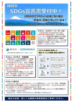 静岡市SDGs宣言事業詳細1