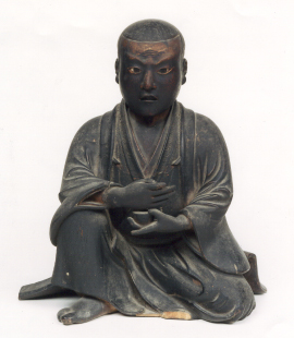 今川義忠木像（正林寺蔵）