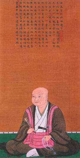 穴山梅雪画像（霊泉寺蔵）