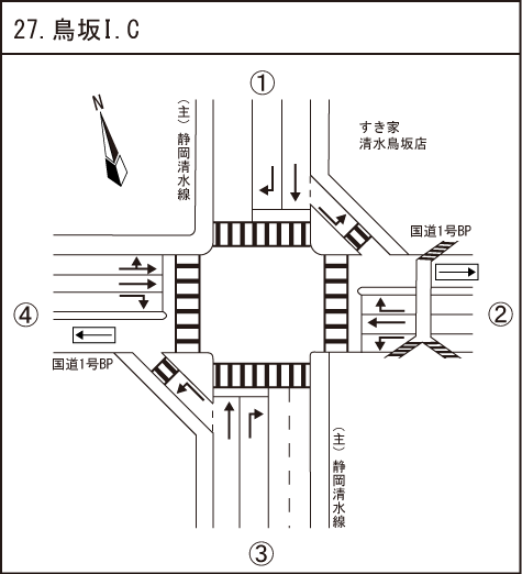 鳥坂I.C