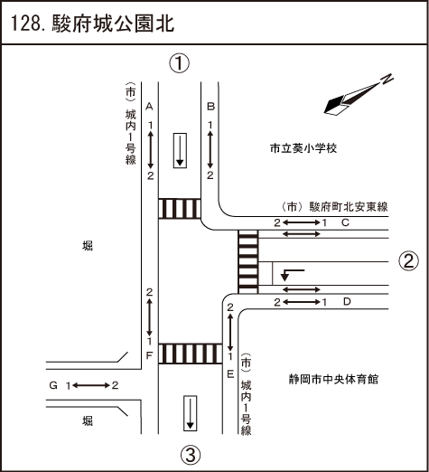 駿府城公園北