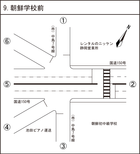朝鮮学校前
