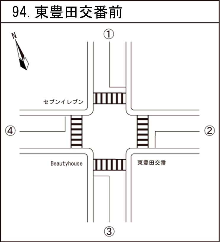 東豊田交番前