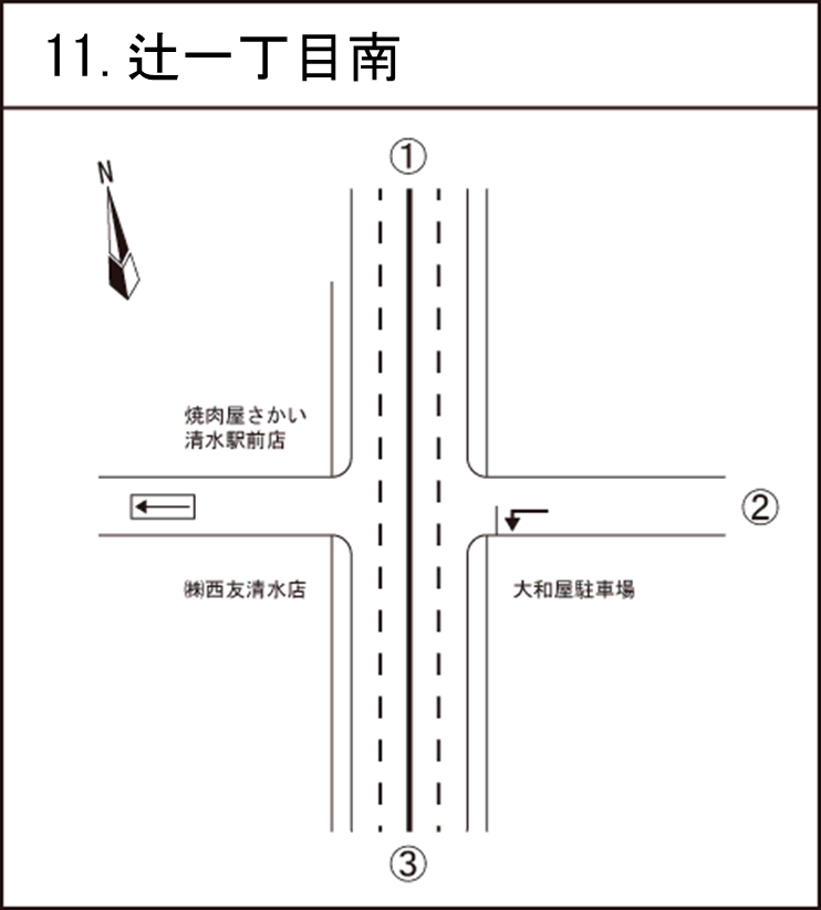 辻一丁目南