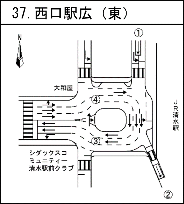 西口駅広東