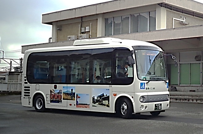 由比・蒲原病院線バス車両写真