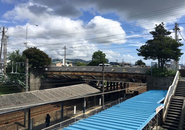 施工前の桜橋（令和2年10月）