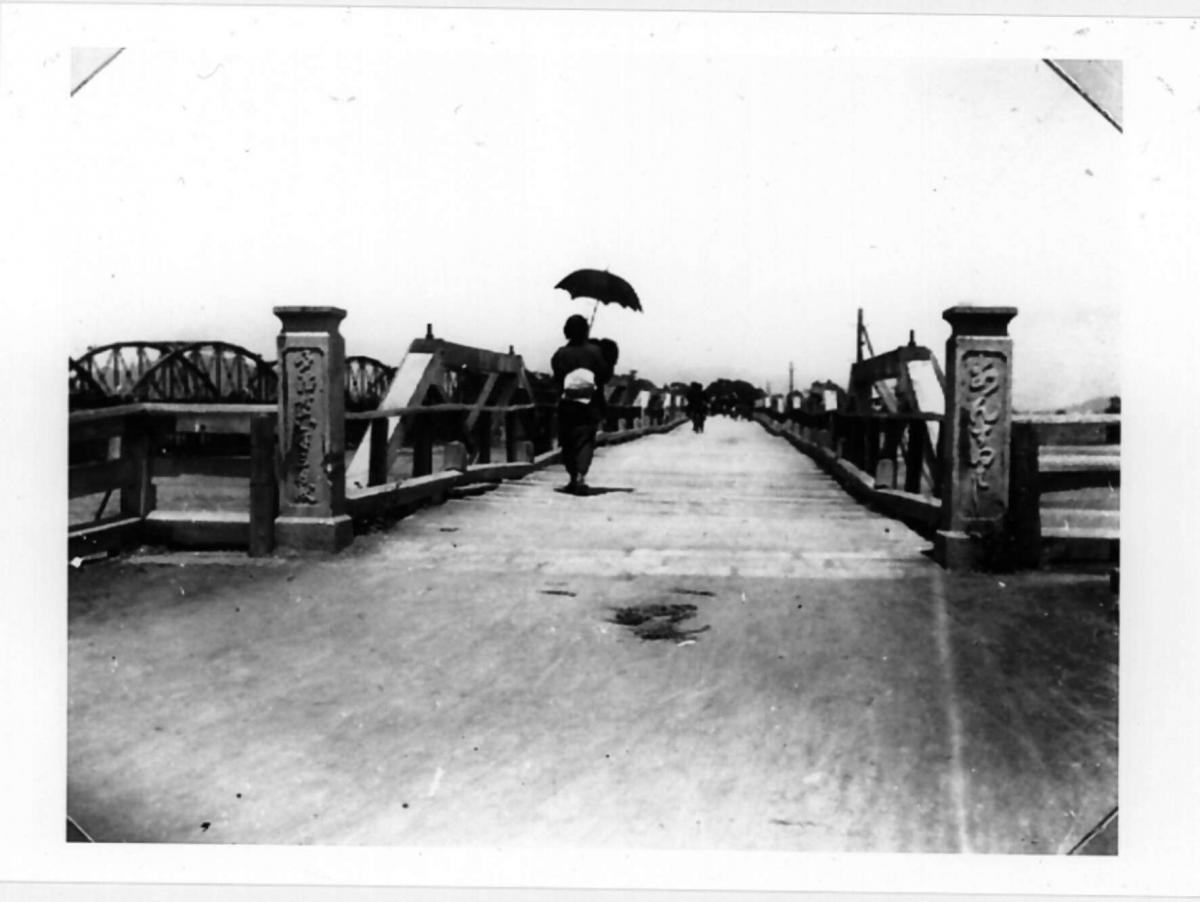 安倍川橋の古い写真1