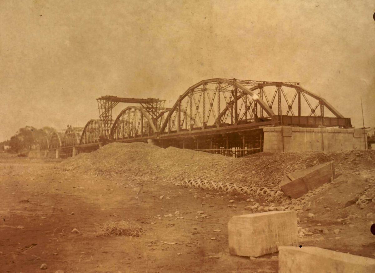 安倍川橋の古い写真2