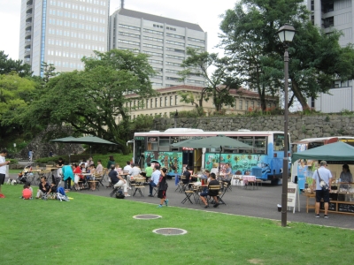 「青空カフェ」平成28年度の営業風景
