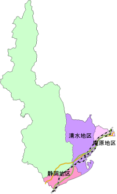 光化学オキシダント発令地区図