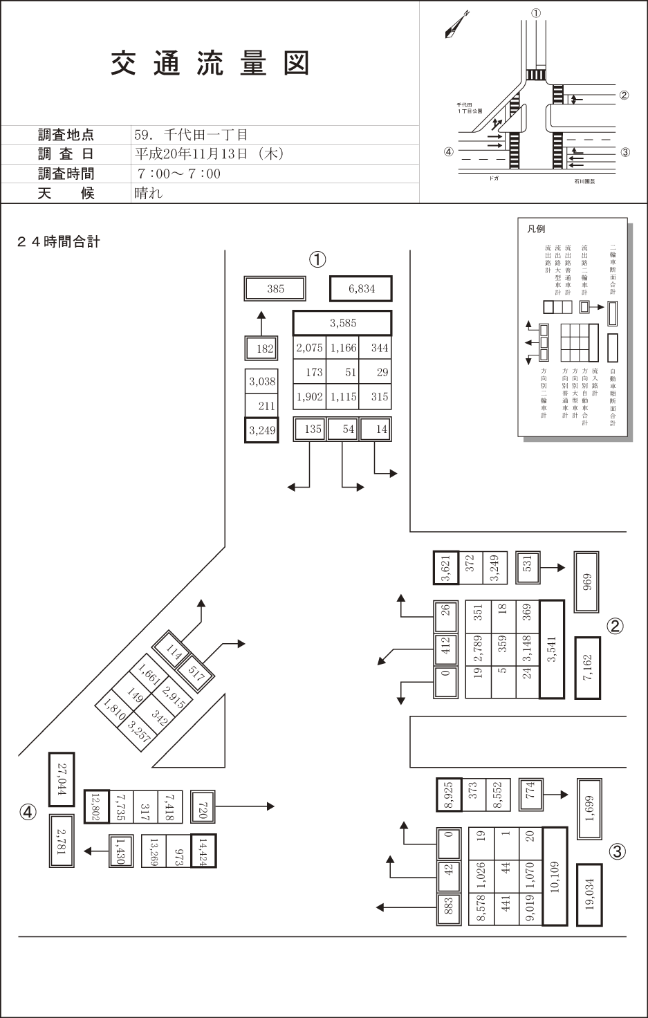 沓谷二丁目_平成20年度(24h)