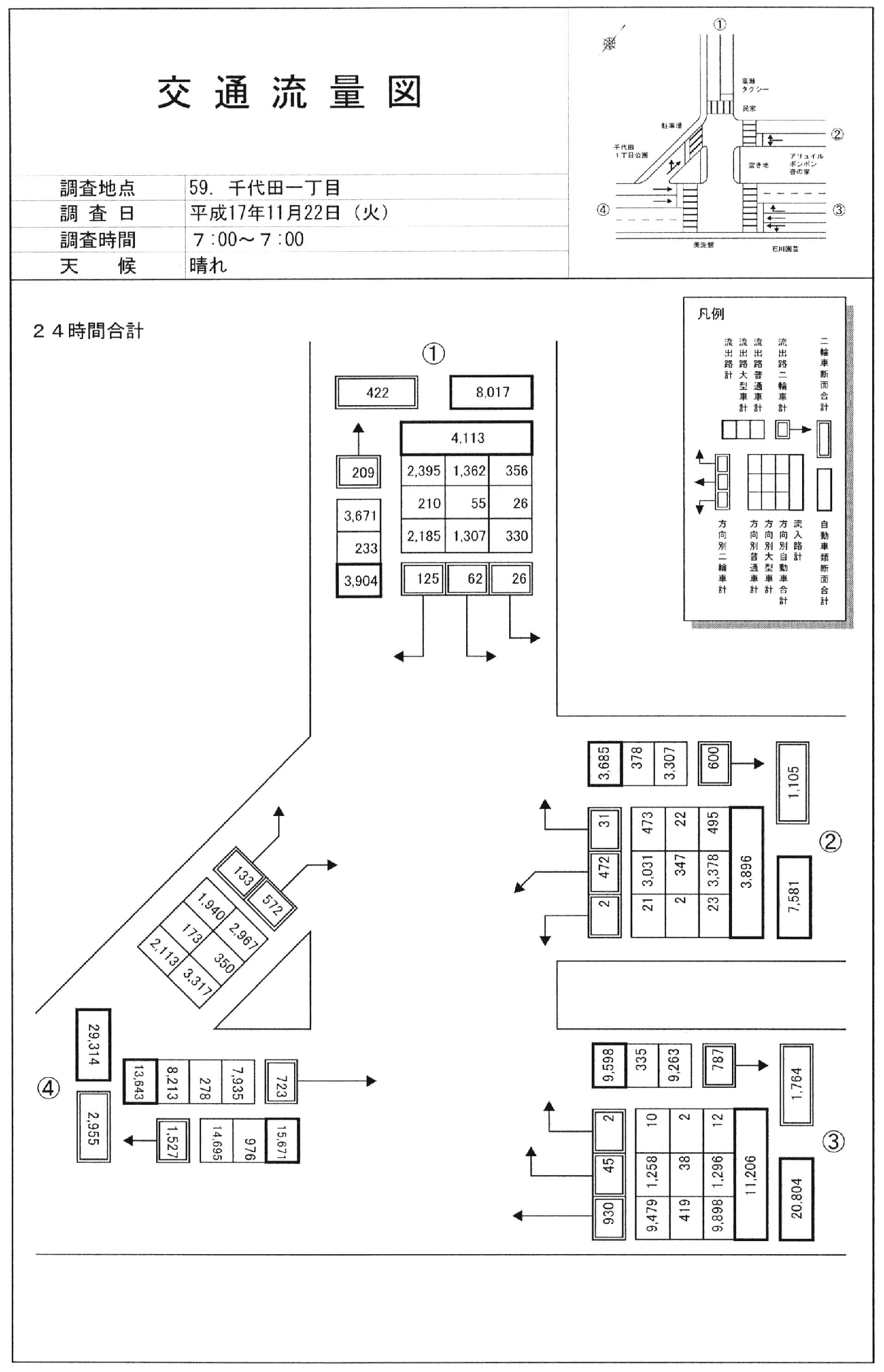 沓谷二丁目_平成17年度(24h)