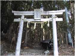 5　写真　諏訪神社鳥居