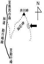 5.ブナ・ヤマモミジの場所