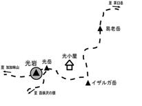 8.チョウノスケソウ・ミヤマムラサキの場所