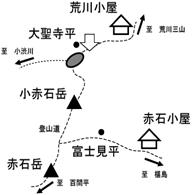 16　風衝地群落ハイマツ・ウラシマツツジ・クロマメノキの場所