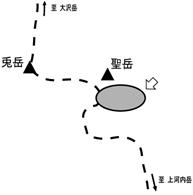 23.シラネヒゴタイーオヤマノエンドウ群集イワツメクサーオンタデ群集の場所