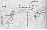 6.荒川三山の場所