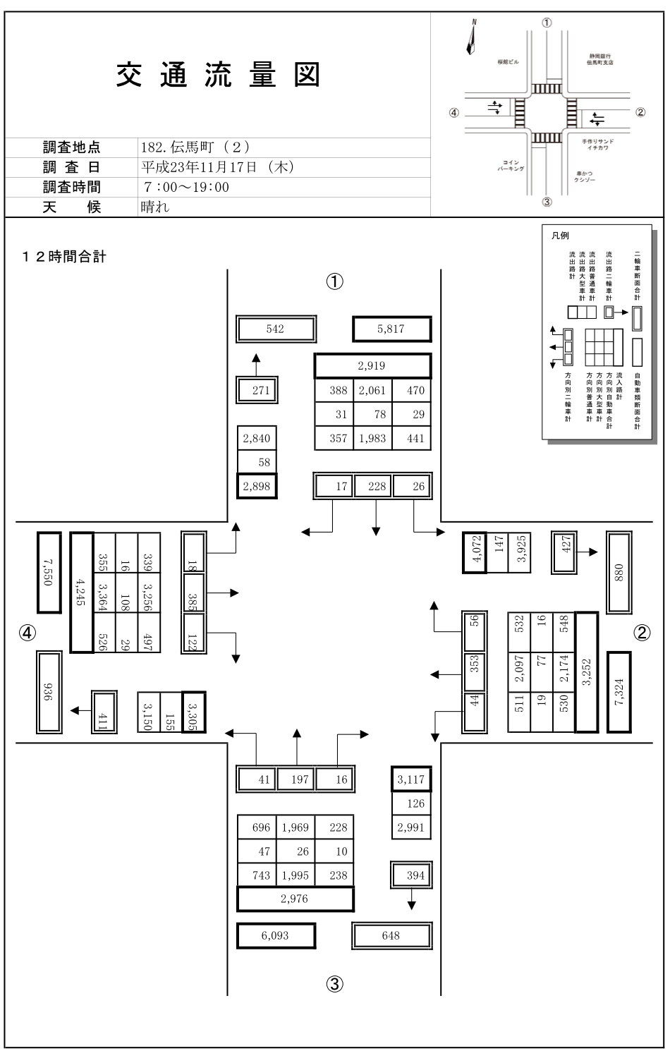 伝馬町東_平成23年度(12h)