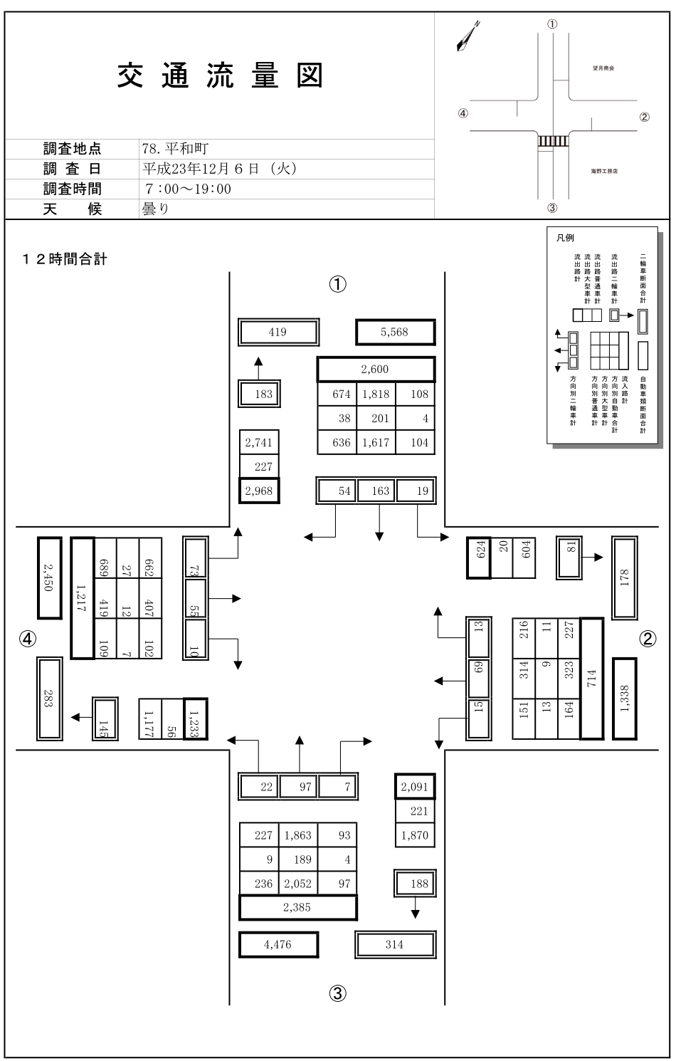 平和三丁目_平成23年度(12h)
