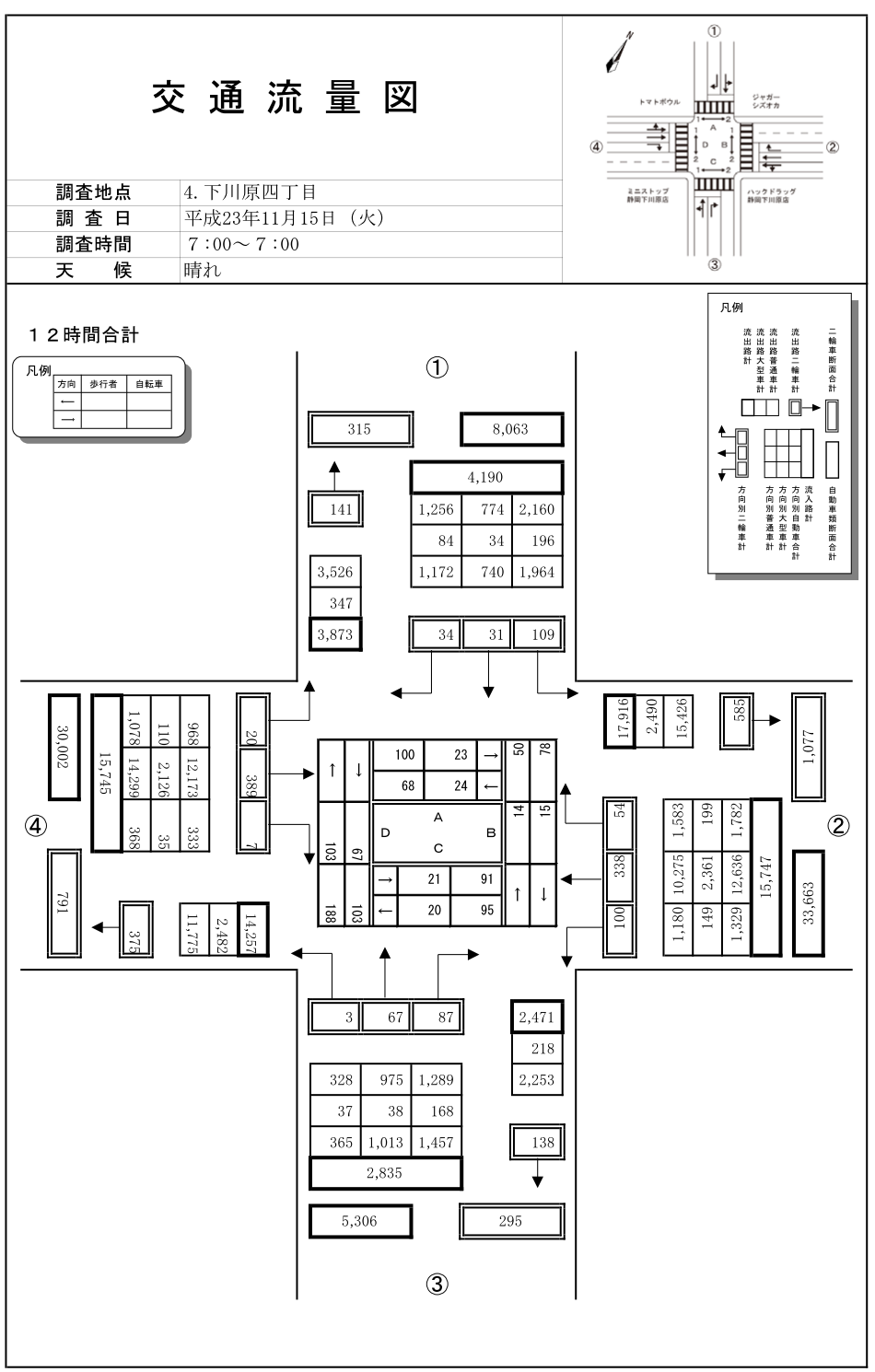 南安倍川橋西_平成23年度(12h)