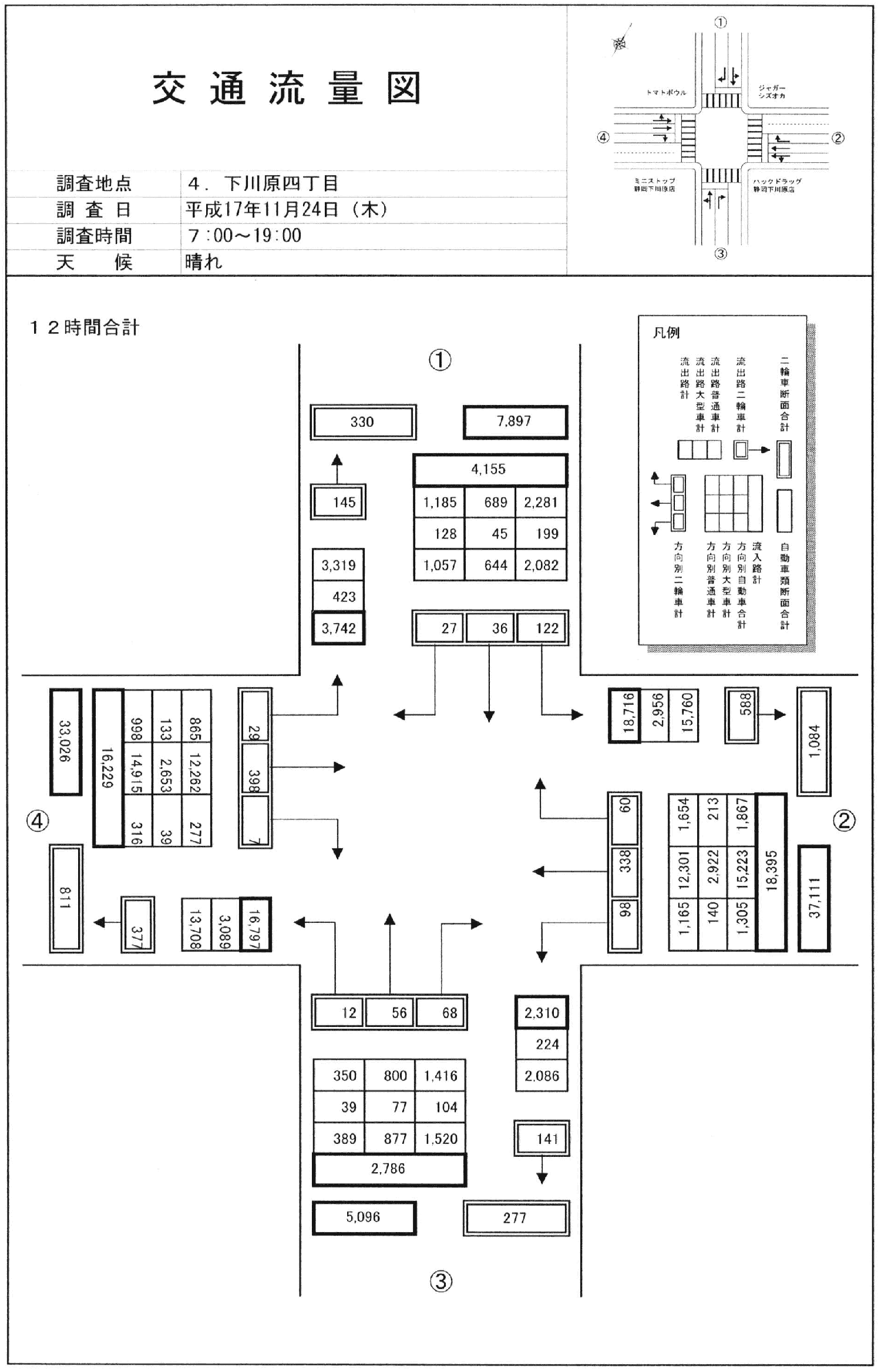 南安倍川橋西_平成17年度(12h)