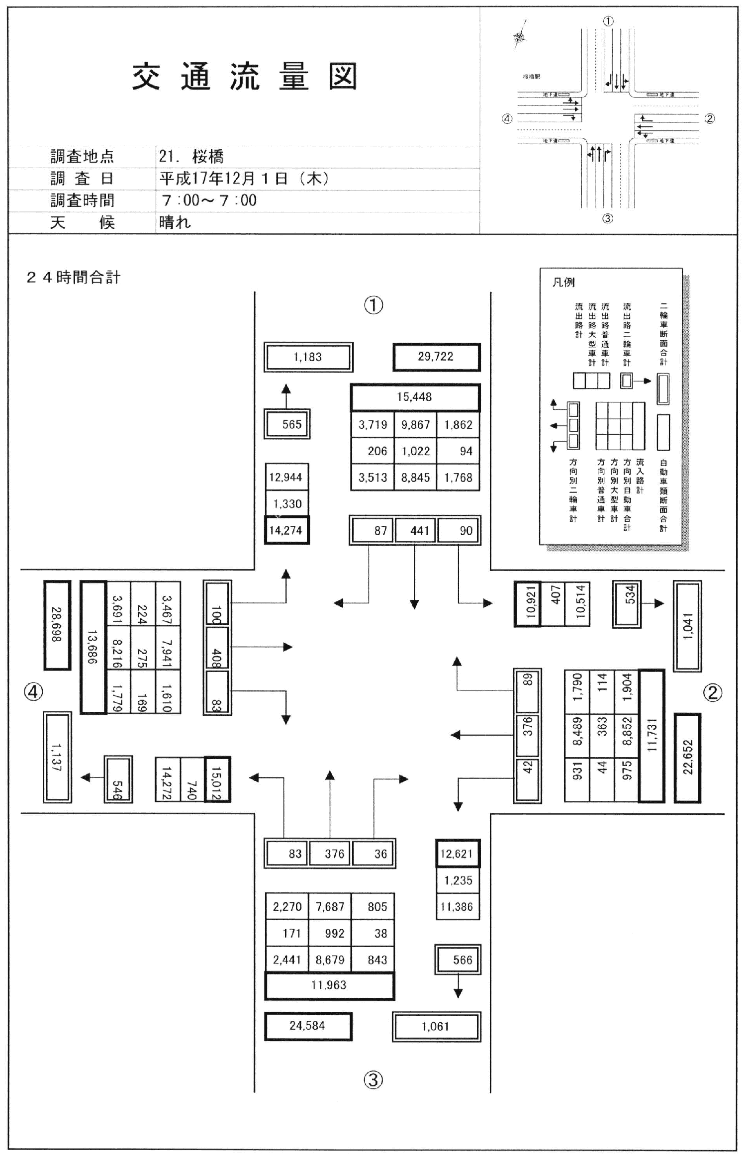 桜橋_平成17年度(24h)