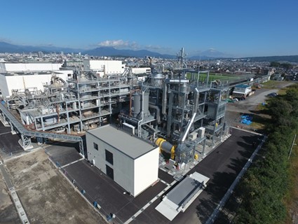 中島浄化センター汚泥燃料化施設の写真