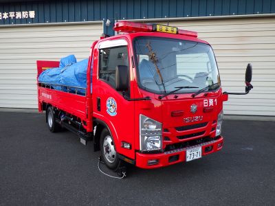 資機材搬送車（日本平資機材搬送車）前方右側
