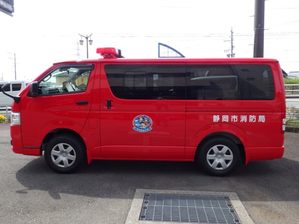 指揮車助手席側