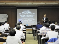川北さんの講義の写真