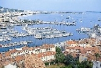 カンヌのまちなみ