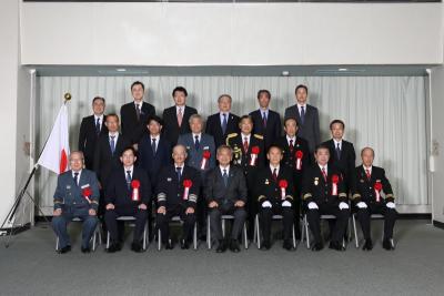 水防功労者国土交通大臣表彰
