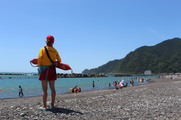 用宗海岸海水浴場の写真