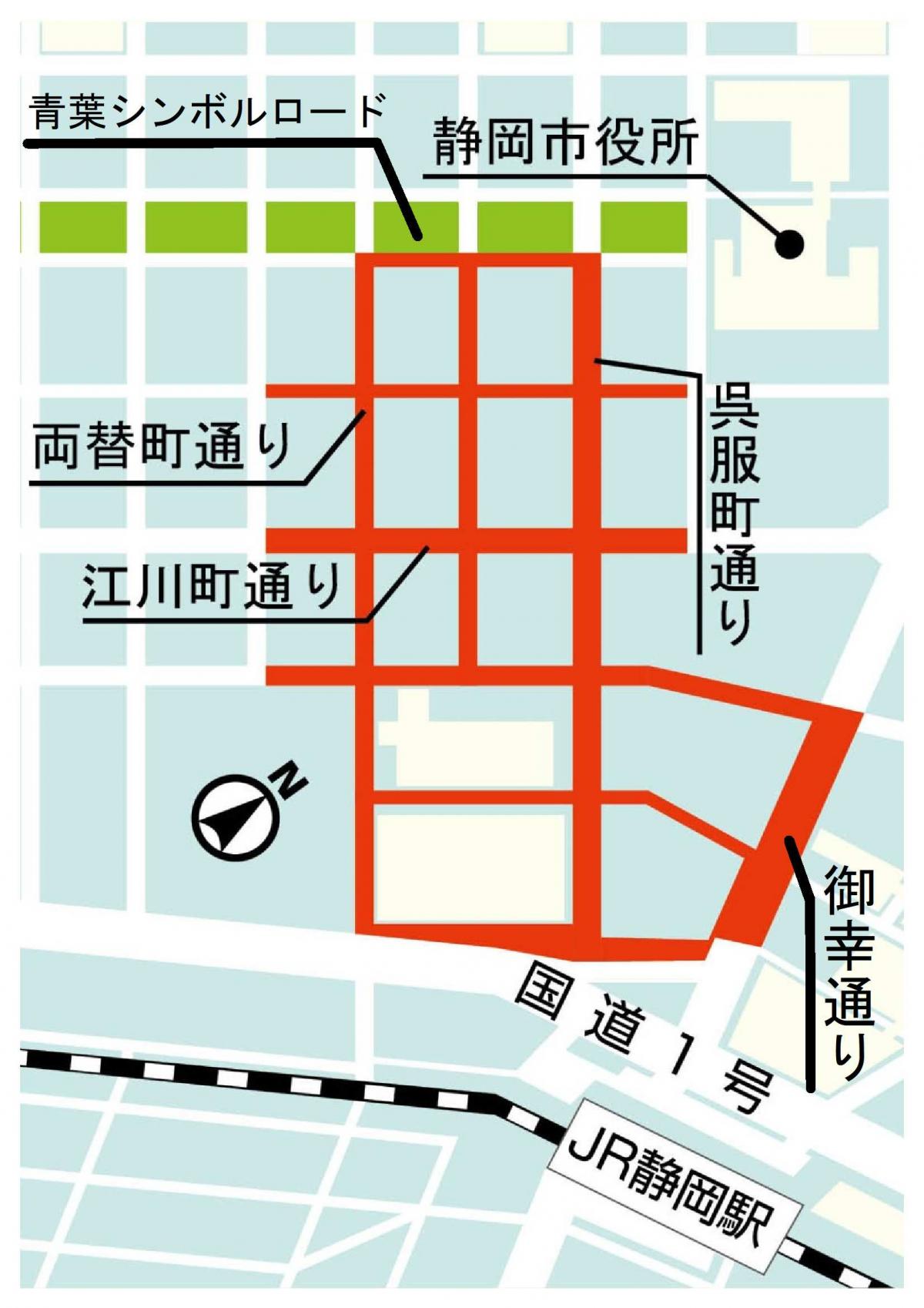 客引き行為等禁止区域