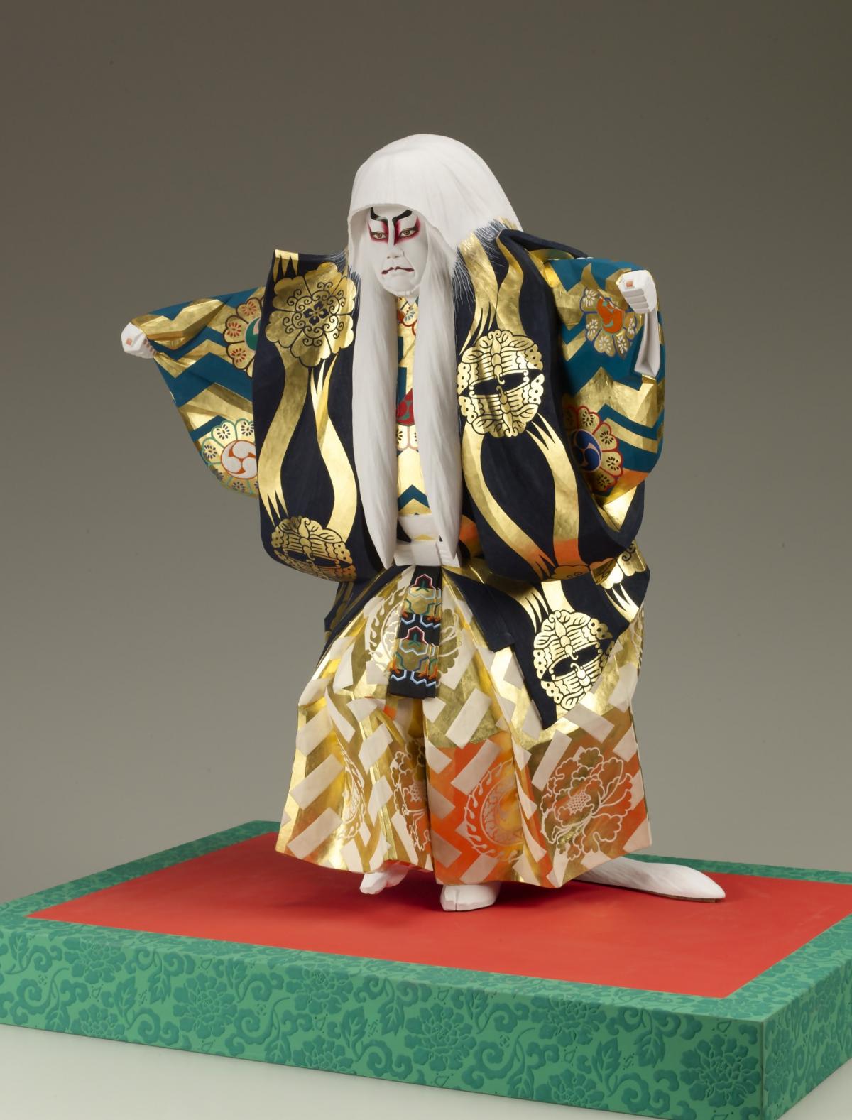 平野富山《鏡獅子》