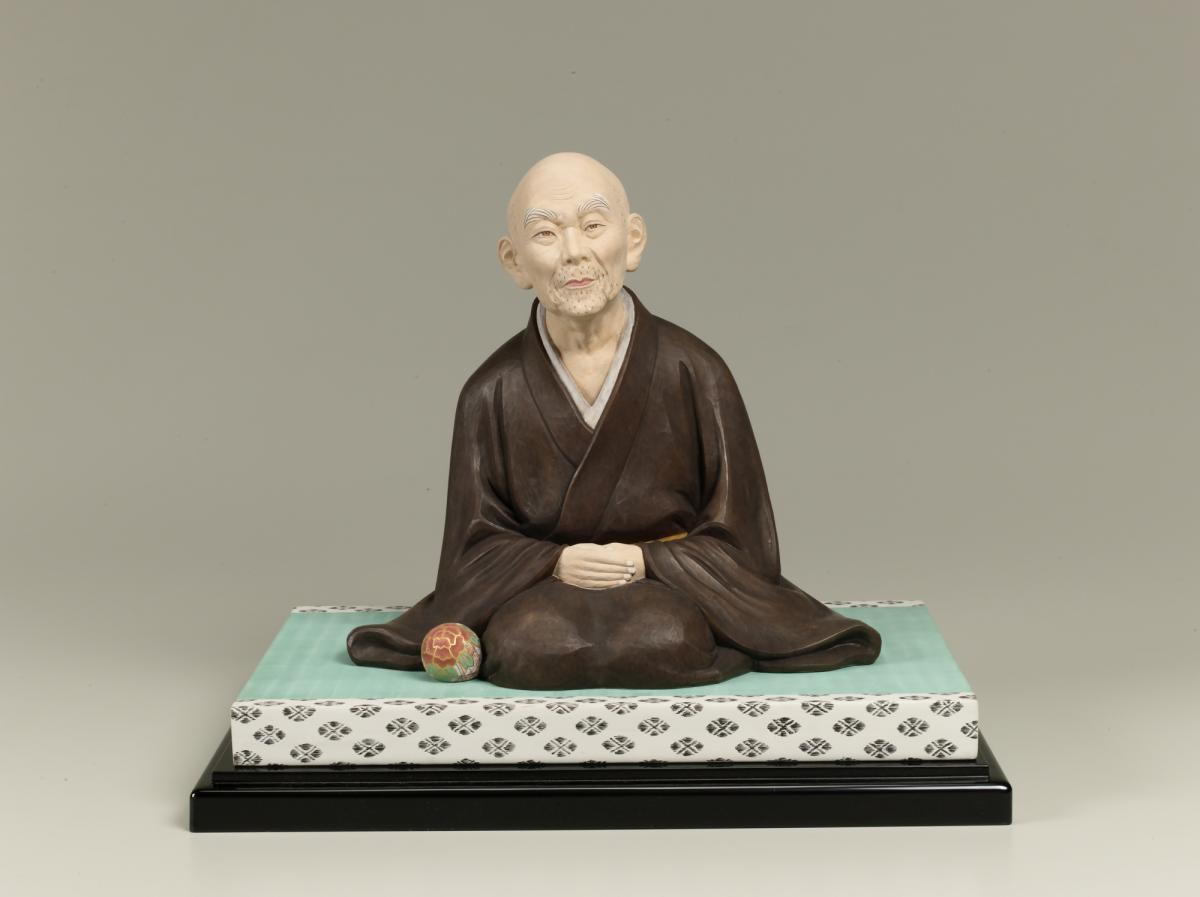 平野富山《良寛像》