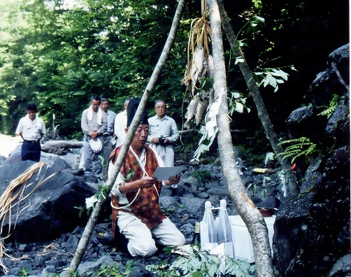 ヤマメ祭りの様子