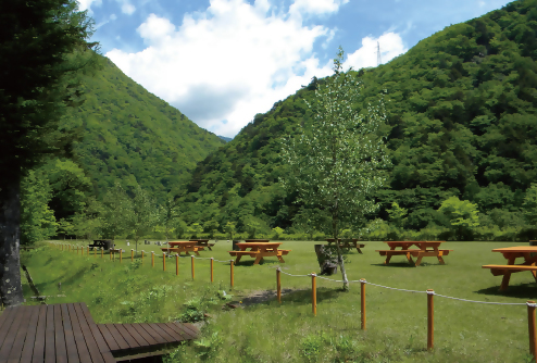 南アルプス自然ふれあいセンター風景