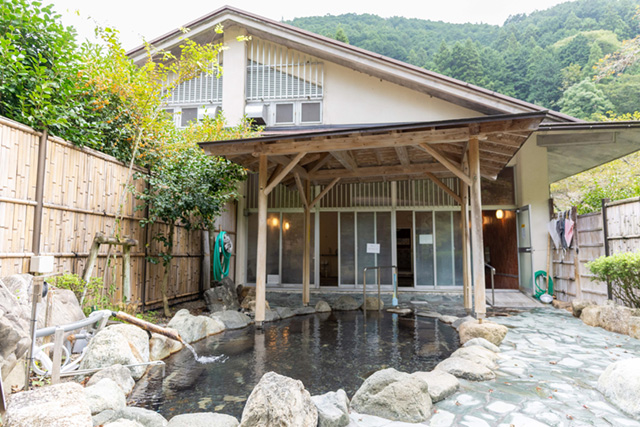 口坂本温泉浴場露天風呂