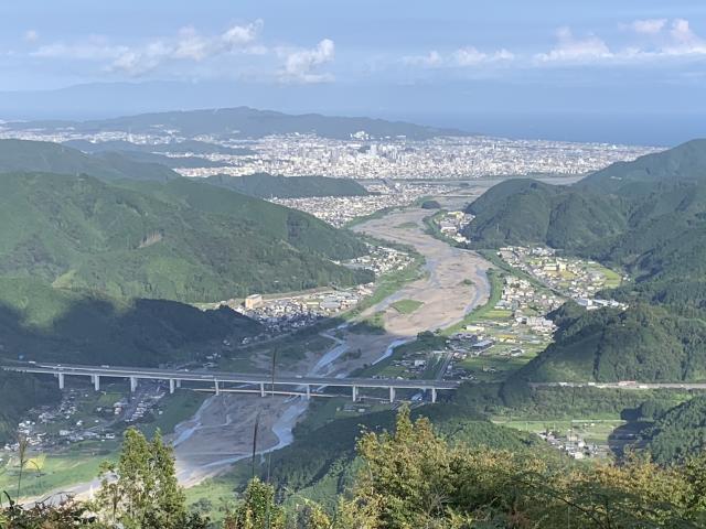 山頂からの景色