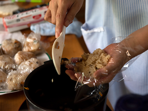 しんやさすに食事