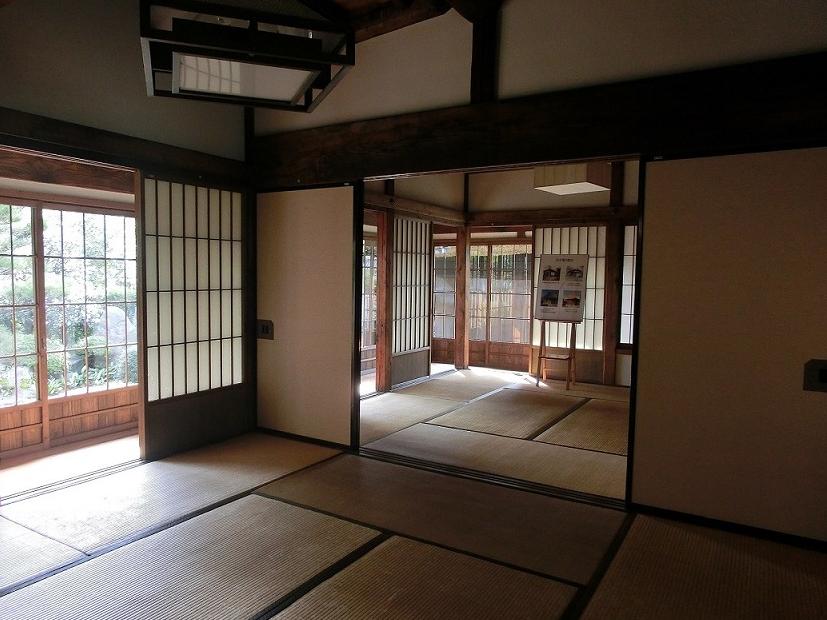 中勘助文学記念館_和室（八畳）