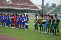 2007清水レディースカップ写真表彰式の様子2