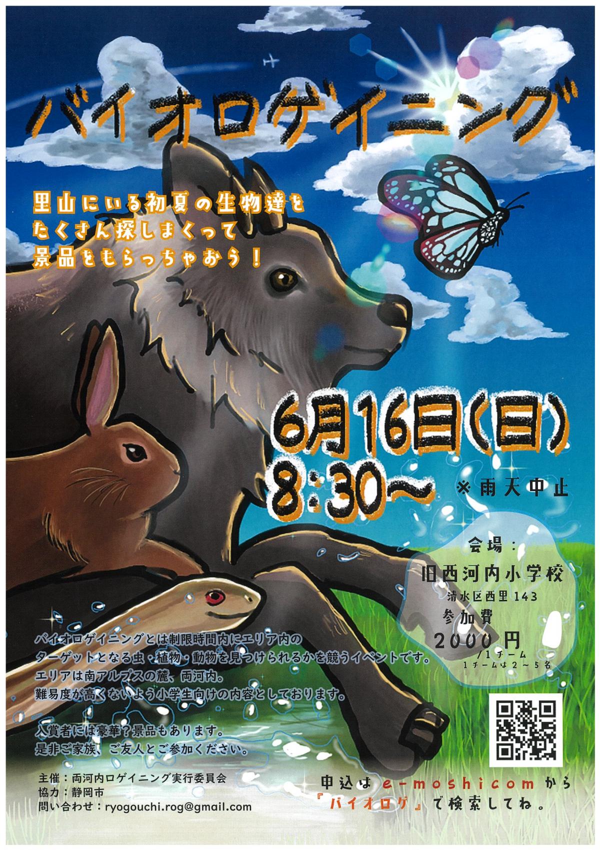 バイオロゲイニング　チラシ