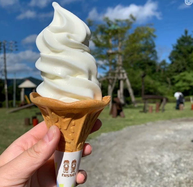 大畑牧場ソフトクリーム