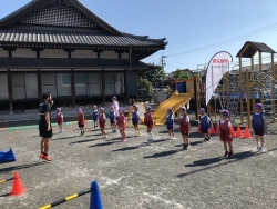 エスパルス巡回スポーツ教室の様子1